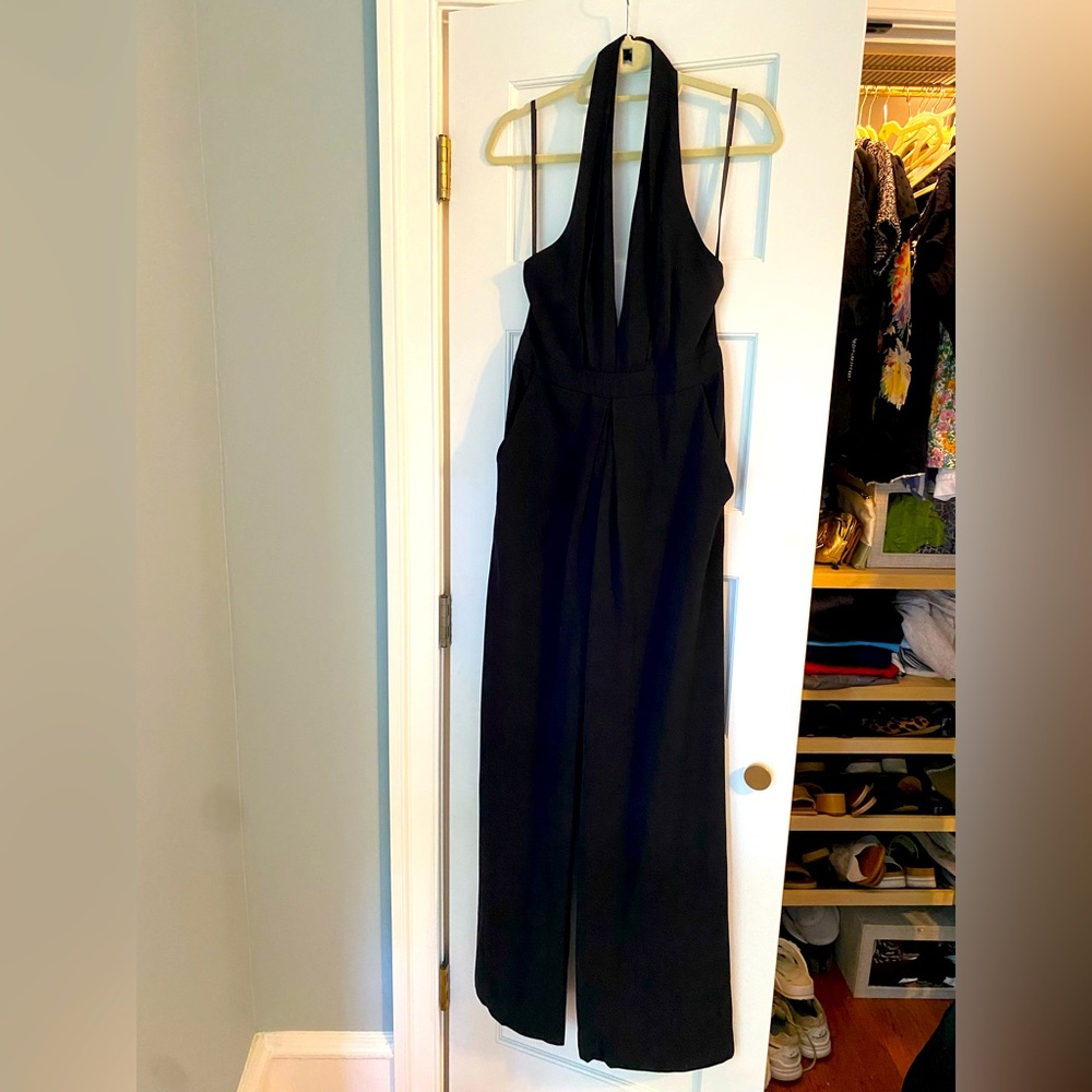 Jill - jill Stewart black jumpsuit